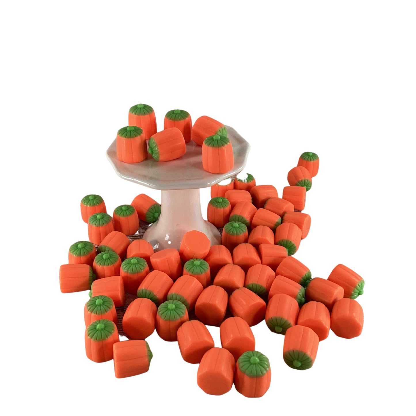 Halloween Craft Supply - Artificial FAKE Resin Brach's Pumpkin