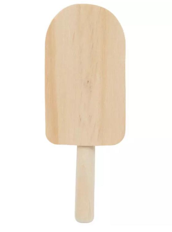 HL Woodpile Craft Supply - Unfinish Wood Small Popsicle 6pc