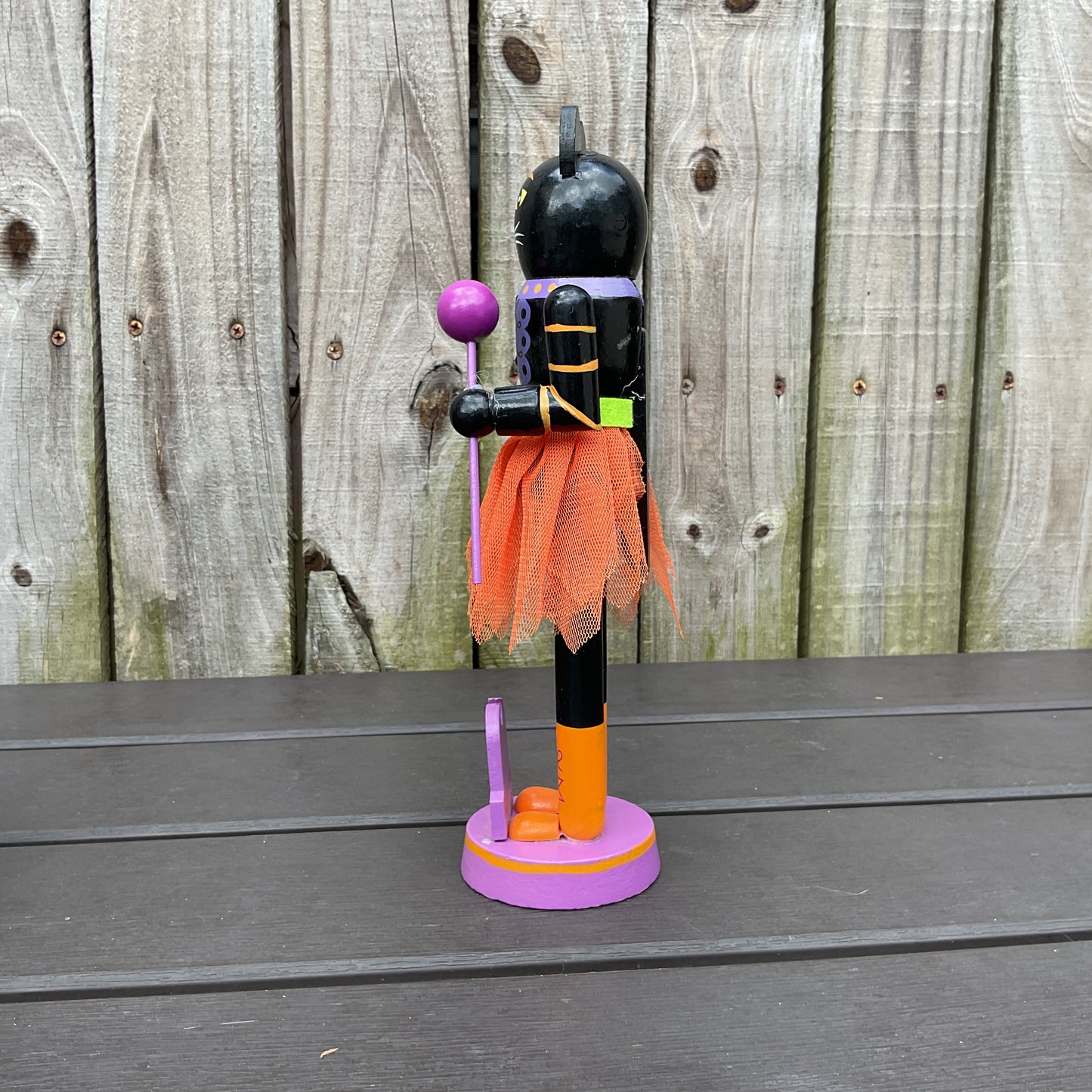 Michaels Halloween Decor - Dog Cat Nutcrackers 2pc Set