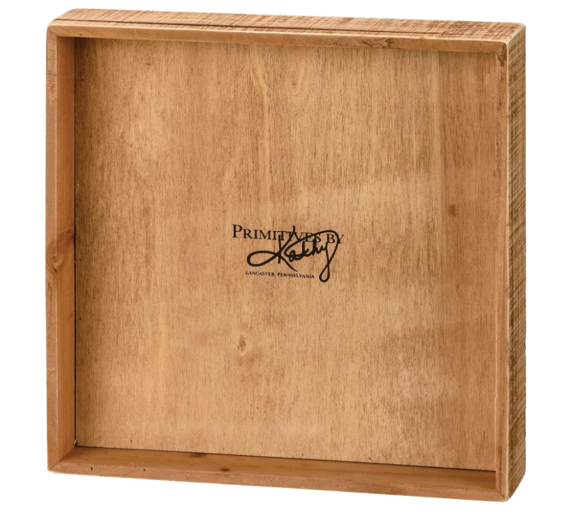 PBK Home Decor - Today I Choose Joy Inspirational Inset Box Sign