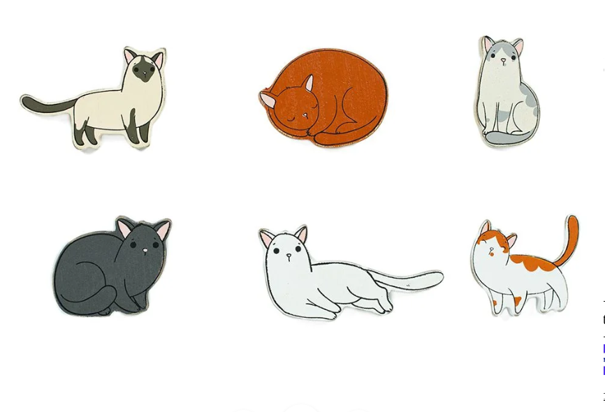 Adams & Co Home Decor - Letterboard Wood Icon Shapes Charms Various Designs