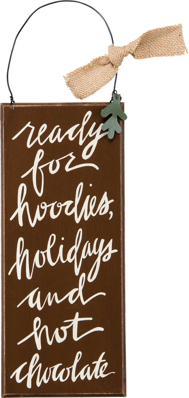 PBK Fall Decor - Hoodies Holidays Hot Chocolate Wood Sign