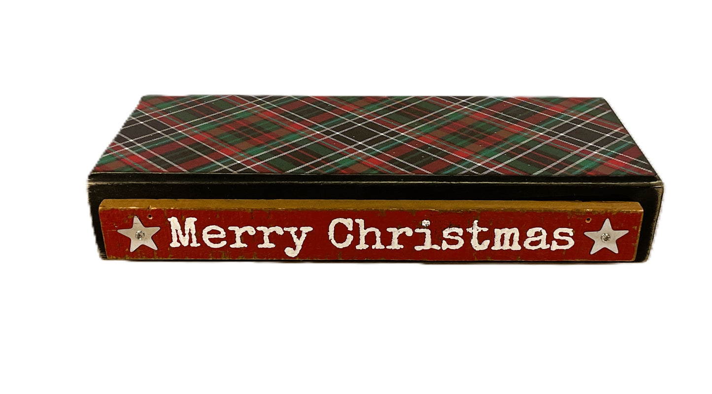 YI Christmas Decor - Standing Highland Cows Resin Tabletop Figurines 3pc