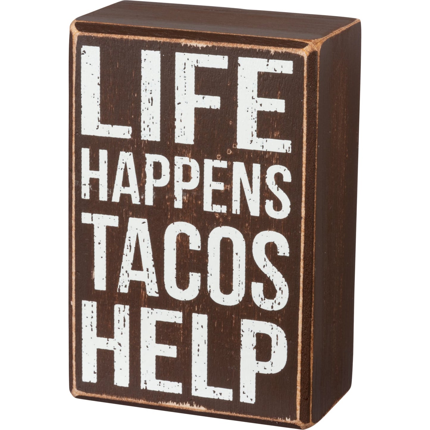 PBK Home Decor - Cinco De Mayo Tacos Help Sign and Socks Gifts Set