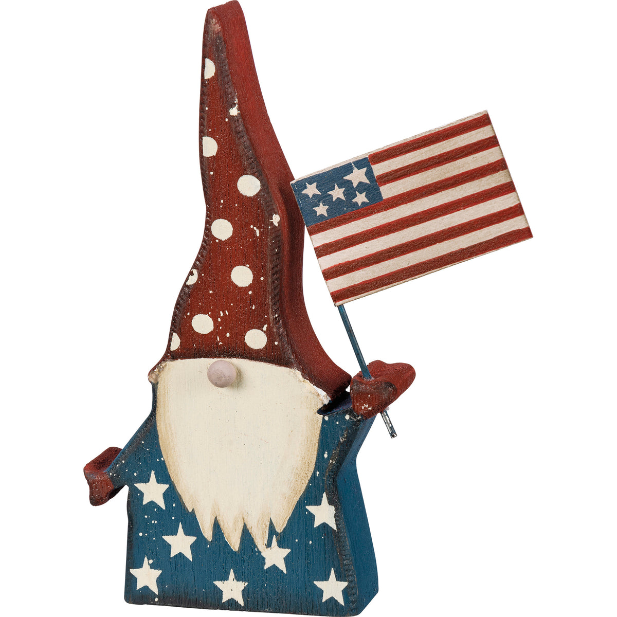 PBK Patriotic Decor - Gnome God Bless America Small Sitter