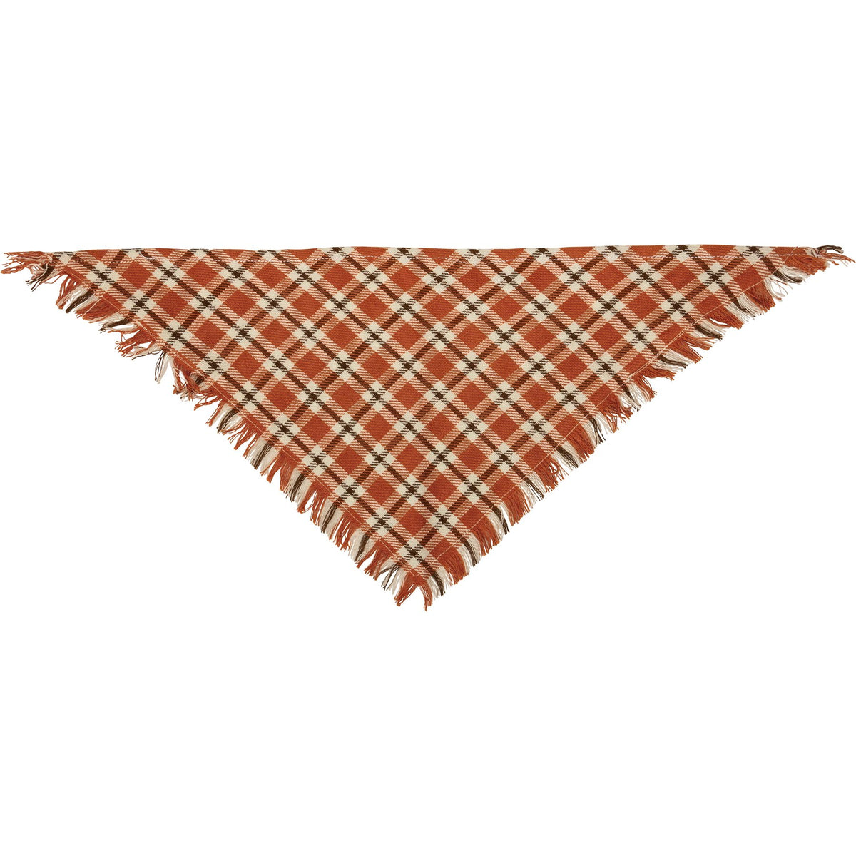 PBK Fall Dog Supply - Autumn Plaid Pet Bandana Set Various Sizes