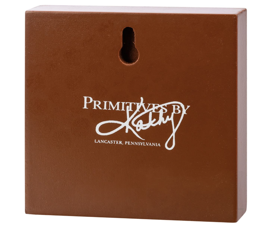 PBK Home Decor - Give Thanks To The Lord Psalm 107:1 Inspirational Block Sign