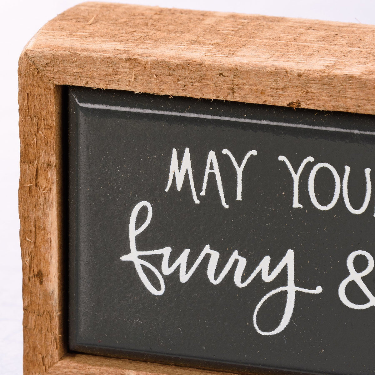PBK Christmas Pet Decor - Furry and Bright Tier Tray Box Sign