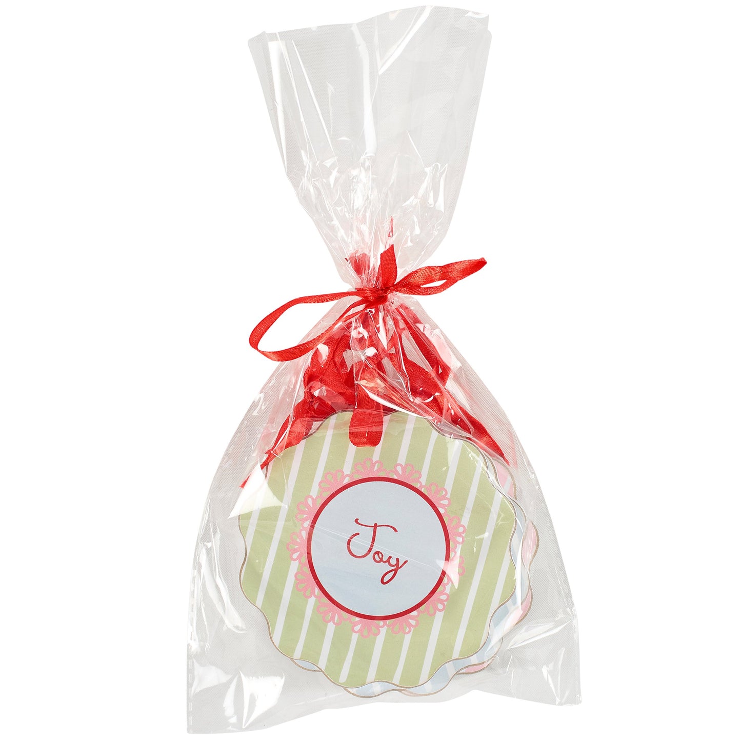 PBK Christmas Decor -Jolly Retro Pastel Ornaments 4pc Set