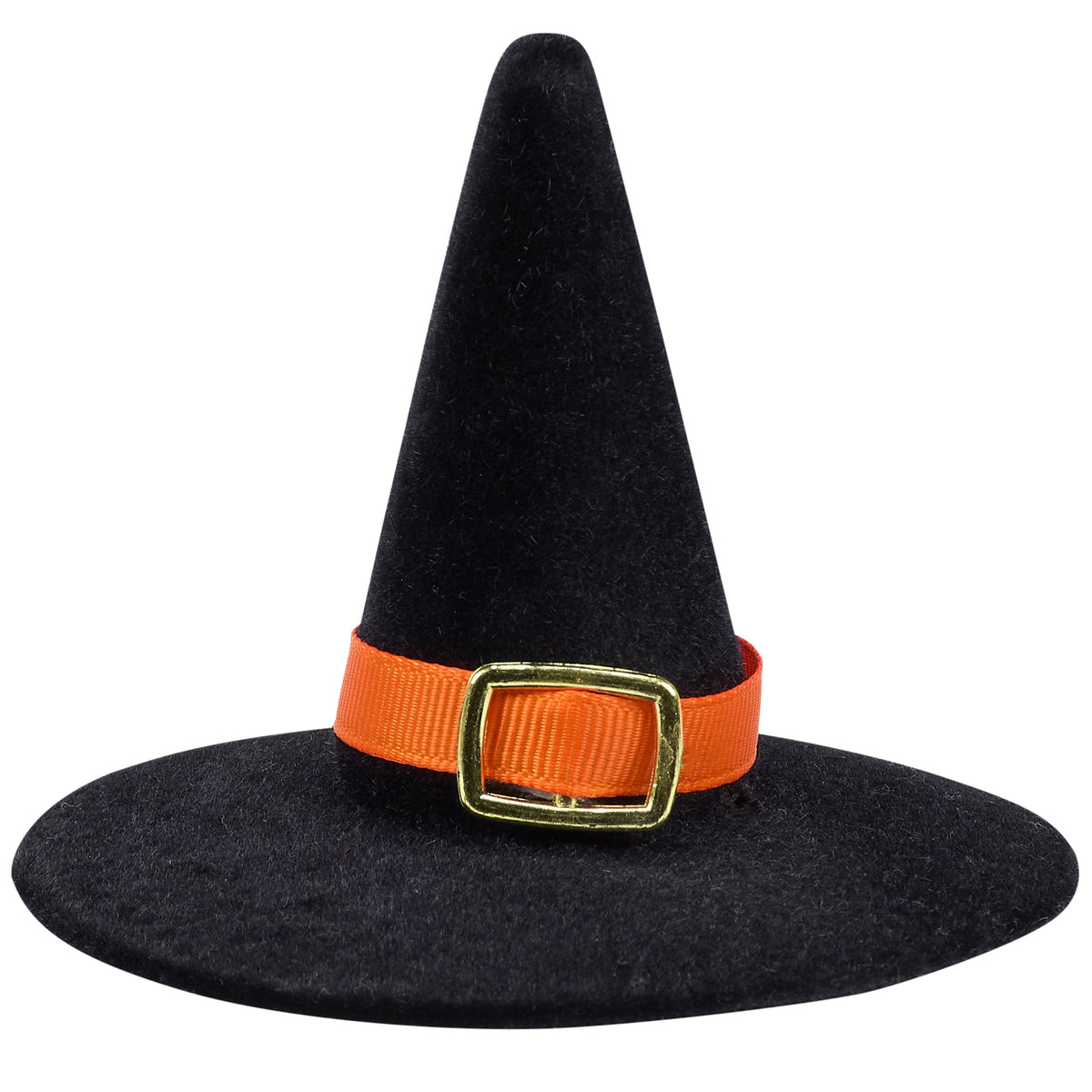 PBK Halloween Decor - Small Felt Black Witch Hat 1pc