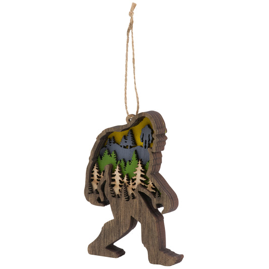 PBK Home Decor - Bigfoot Chunky Layered Magnetic Ornament
