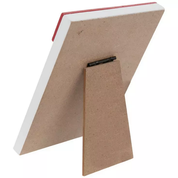 HL Patriotic Decor - July 4th Happy Birthday Cupcake Easel Sign