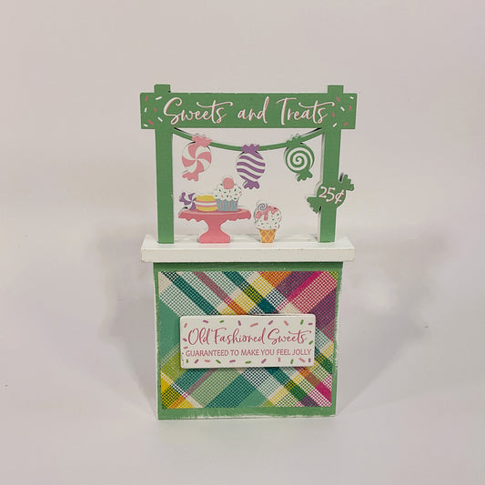 Christmas Decor - Mini Tabletop Tier Tray Pastel Sweet Treat Booth