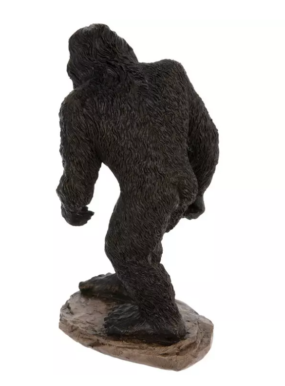HL Home Decor - Walking Bigfoot Sasquatch Novelty Resin Figurine & Signs 3pc Set