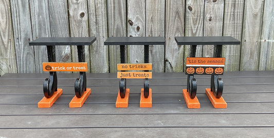 AGSD Halloween Decor - Witch Shoes Boots Candy Table-top Riser Stand