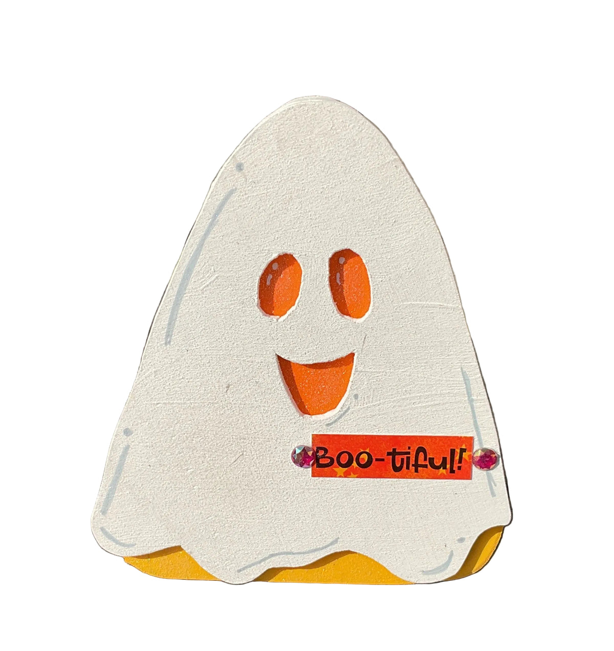 AGSD Halloween Decor - Handmade Candy Corn Costume Characters 6pc Set