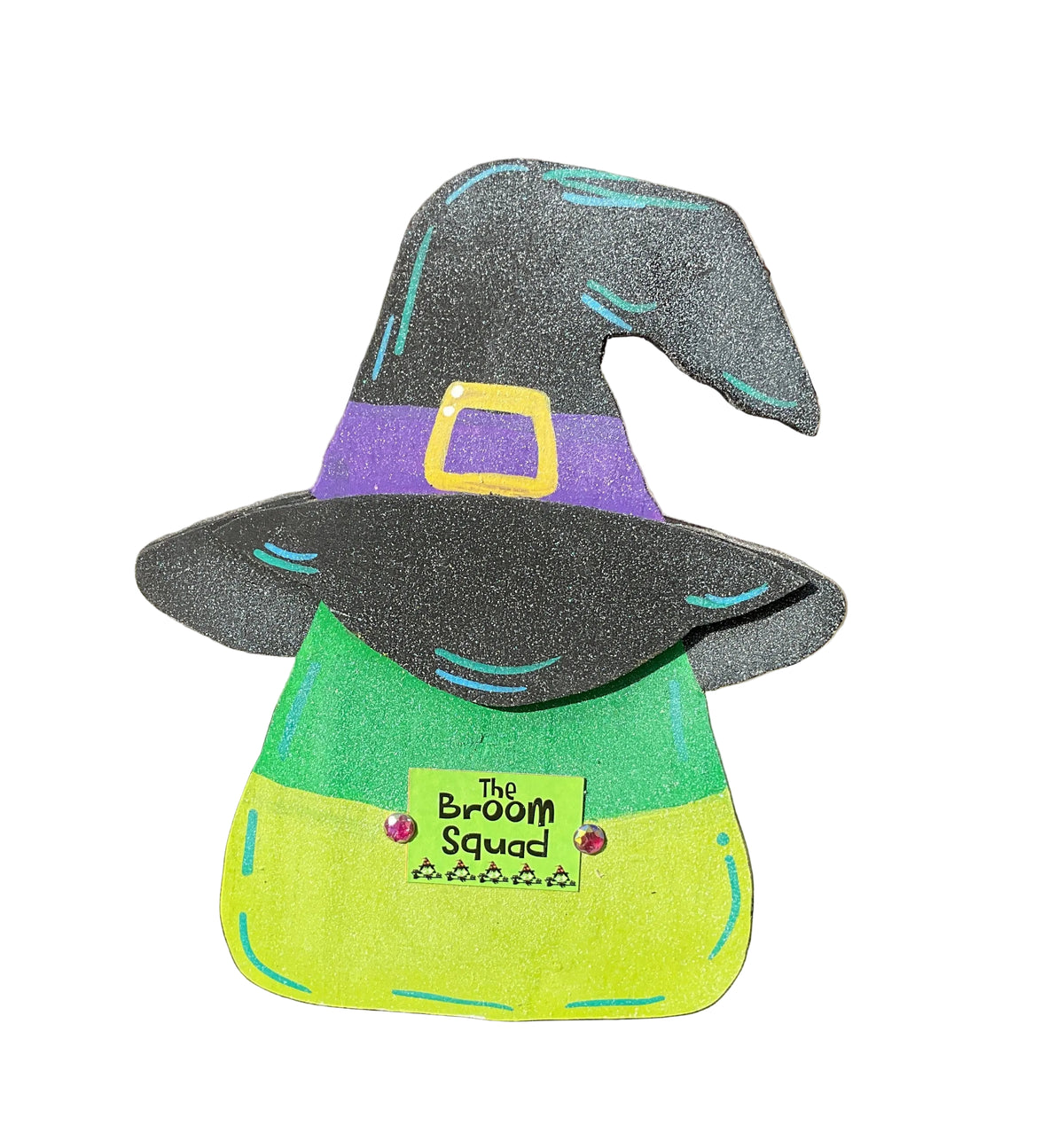 AGSD Halloween Decor - Handmade Candy Corn Costume Characters 6pc Set