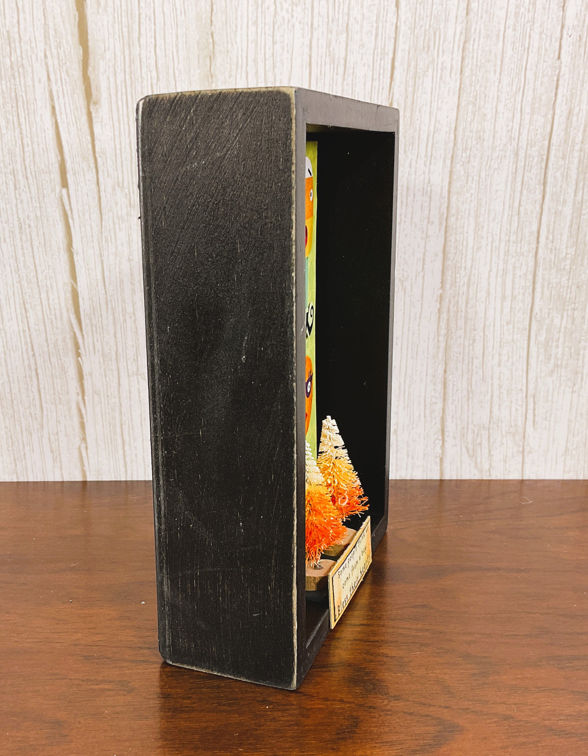 AGSD Halloween Decor - Candy Corn Shadow Box 3-D Sign
