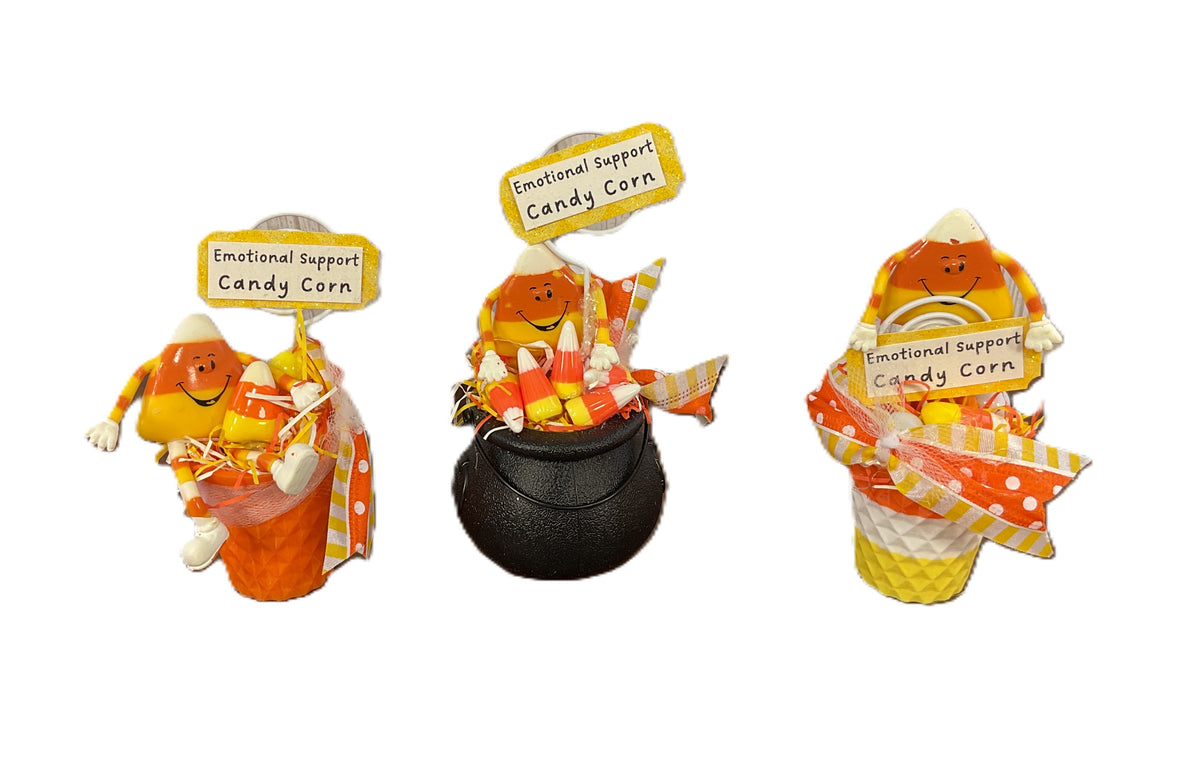 AGSD Halloween Decor - Emotional Support Candy Corn Small Display