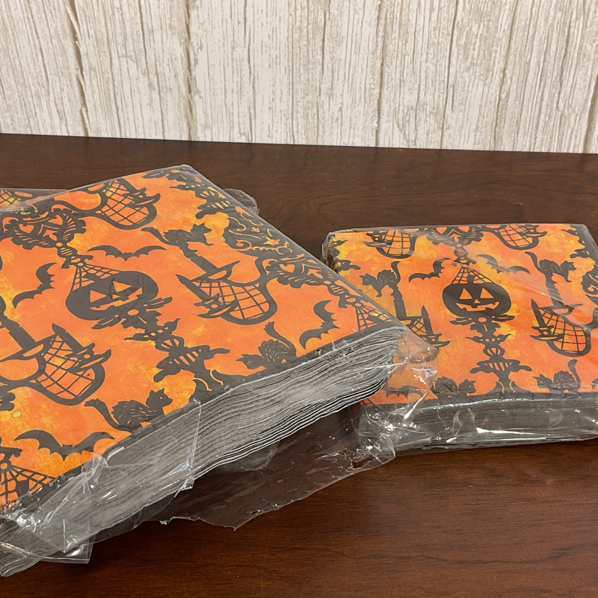 HL Halloween Party Supply - Candy Corn Trick Treat Icon Decoupage Napkins - You Choose