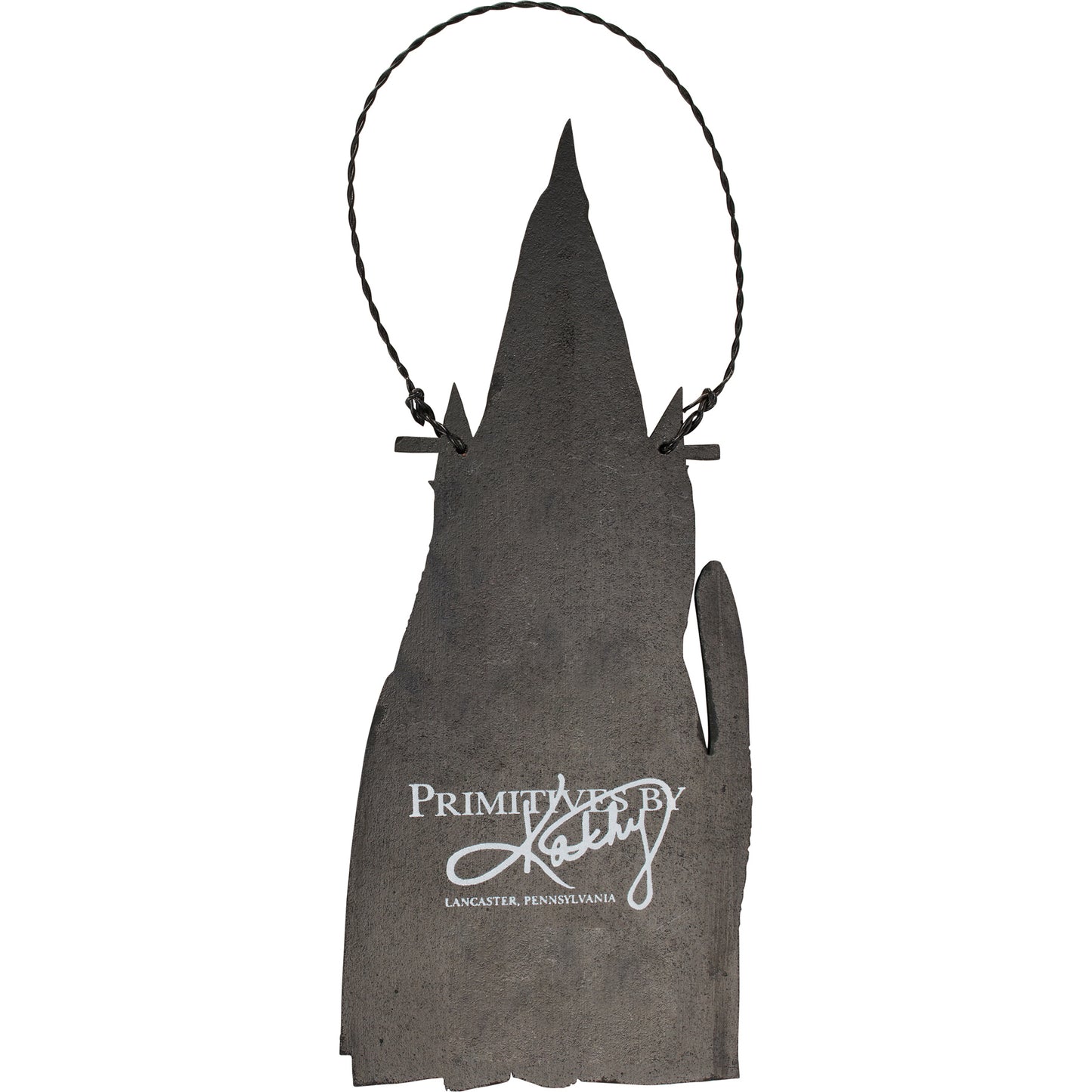 PBK Halloween Decor - Gimmie Treats Cat Ornament Small Sign