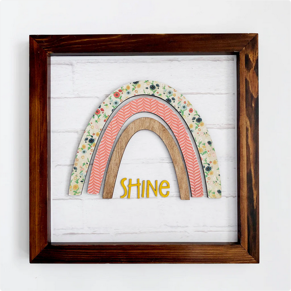 FD Summer Craft Supply - DIY Shine Rainbow Base Kit for Click Frame