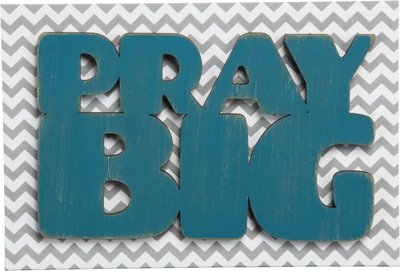 Primitives by Kathy Word Card, Pray Big