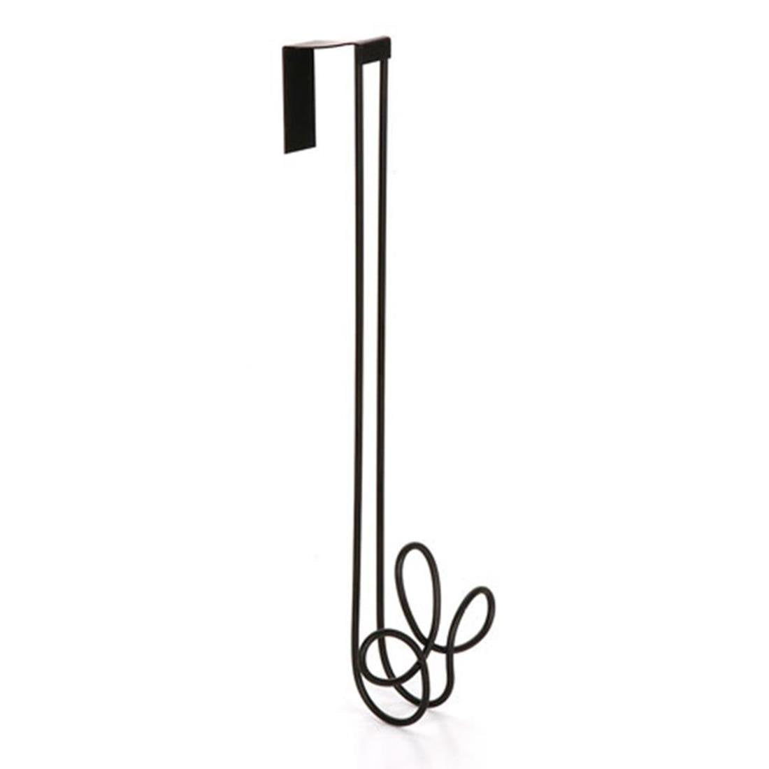 Darice 5912-205J Wire Wreath Hanger-Black-Assorted-14 inches