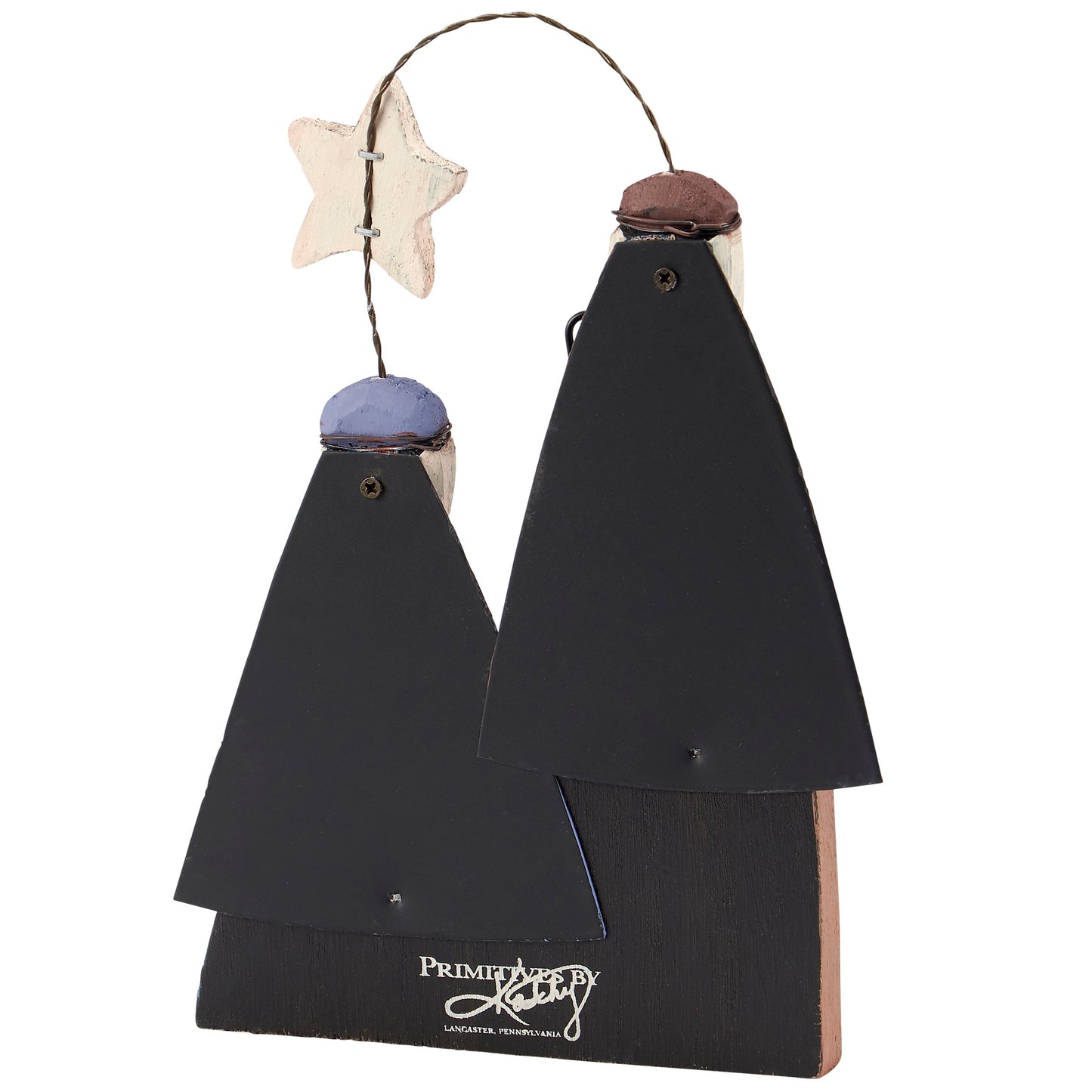 PBK Christmas Decor - Farmhouse Nativity Holy Family Sitter Bundle 3pc
