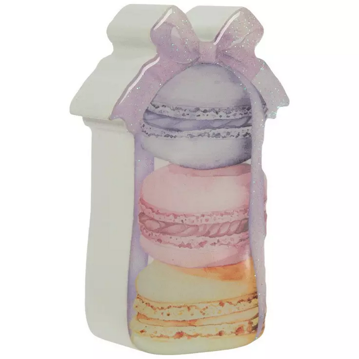 HL Easter Decor - Pastel Stacking Macaroon Cookies Sitter