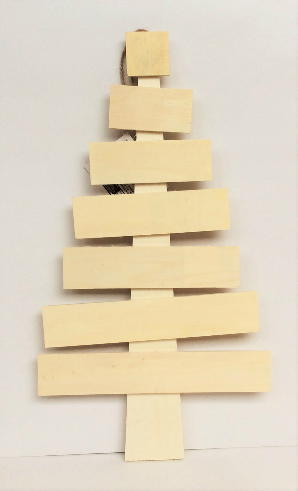Darice Christmas Craft Decor - Wood Pallet Slat DIY Tree 12" #9191-00210