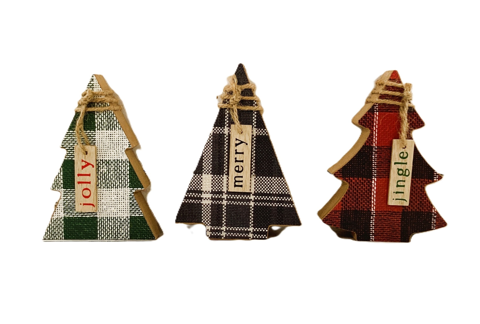 AGD Christmas Decor - Winter Welcome Believe Snowman and Trees 4pc