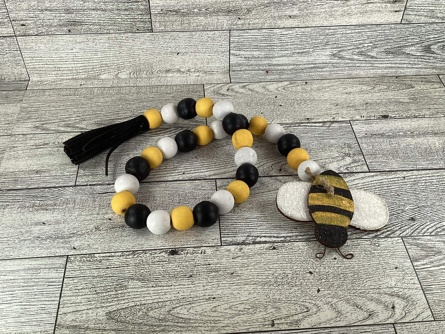 AGD Spring Decor - Summer Bee Theme Tier Tray Decor 4pc Set