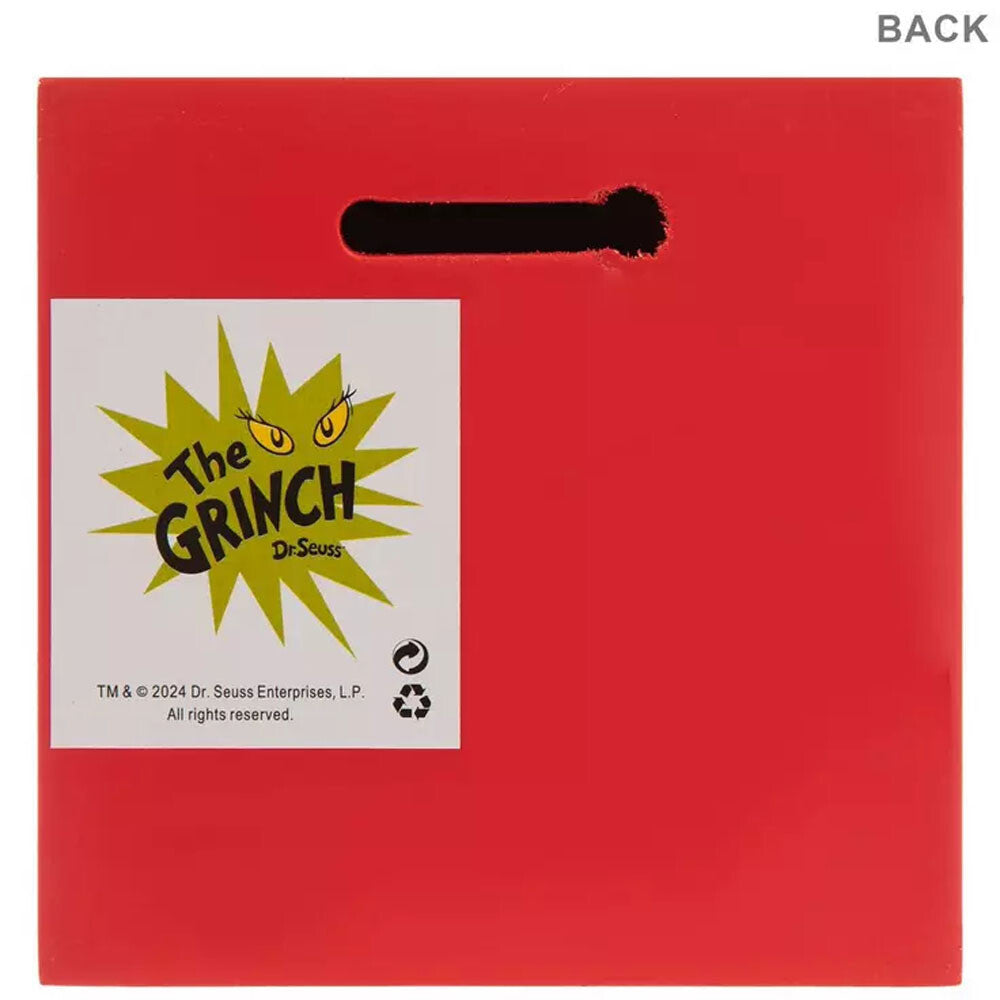 AGD Christmas Decor - Whimsy Green Monster Wood Gift Box Signs 2pc