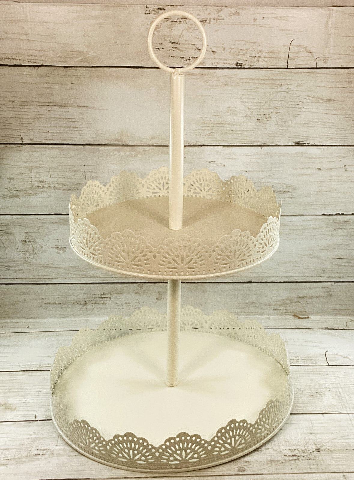 DT Party Supply - Two Layer Metal Cupcake Holder Pastel