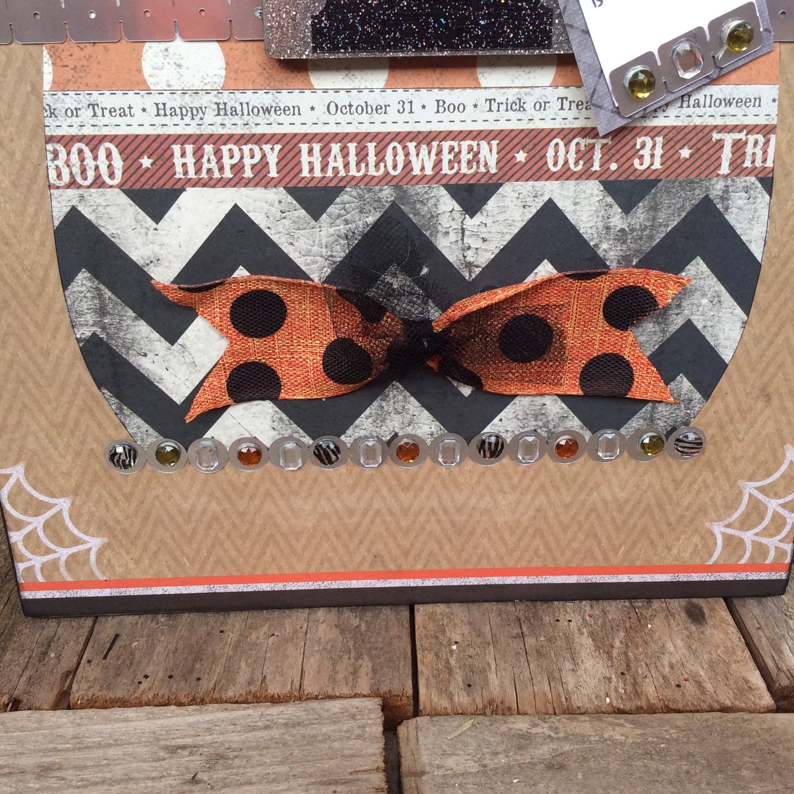 AGD Halloween Decor - Candy Corn My Favorite Box Sign