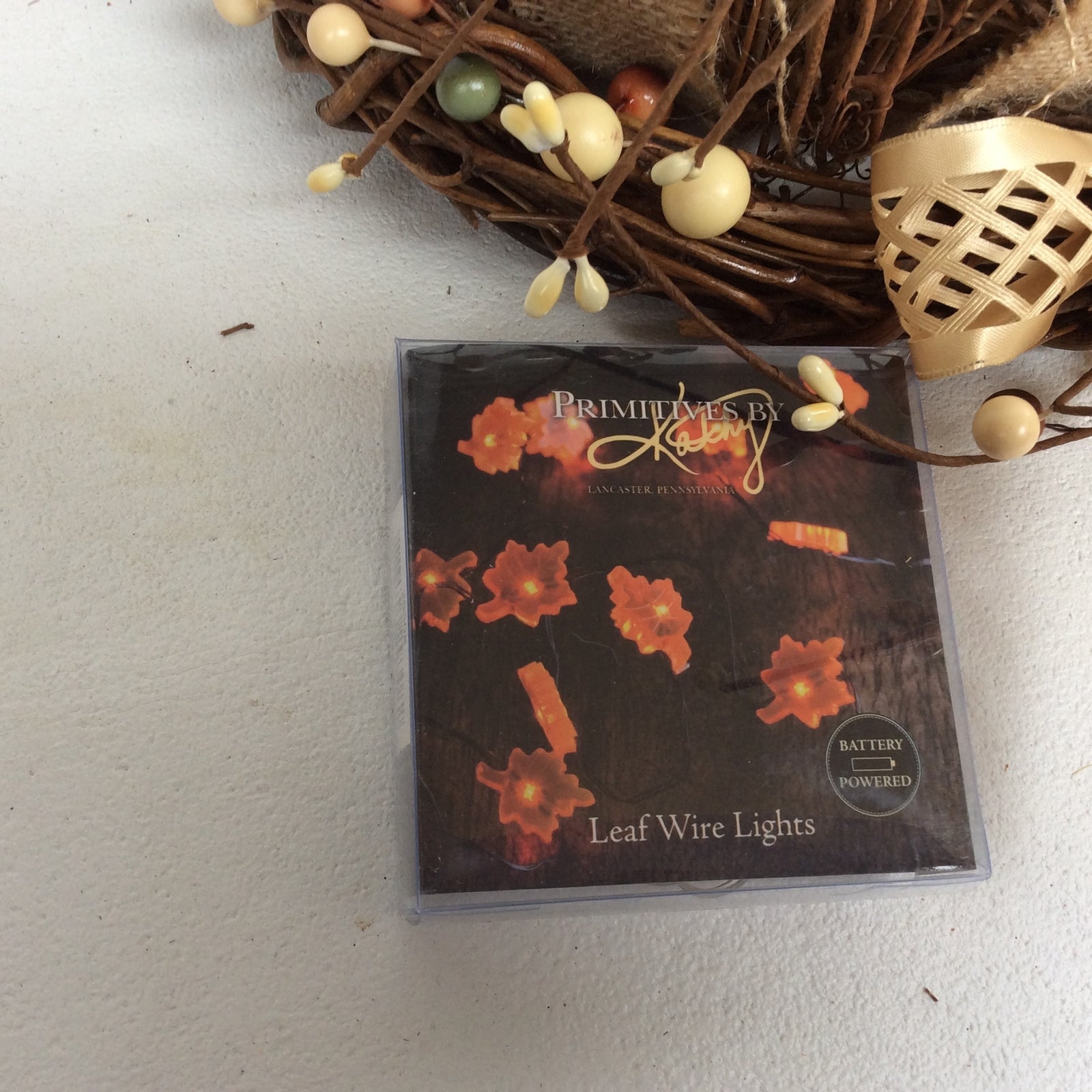 AGD Fall Decor- Happy Thanksgiving Floral Grapevine Pumpkin Display