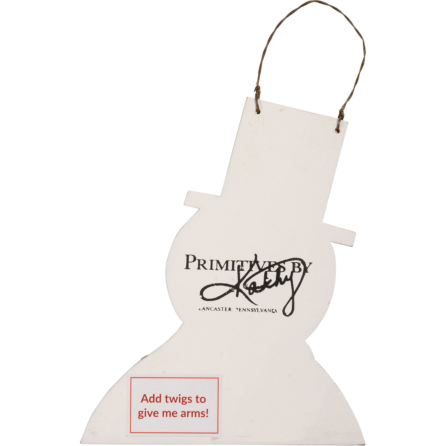 PBK Retro Snowman and Top-hat Ornament