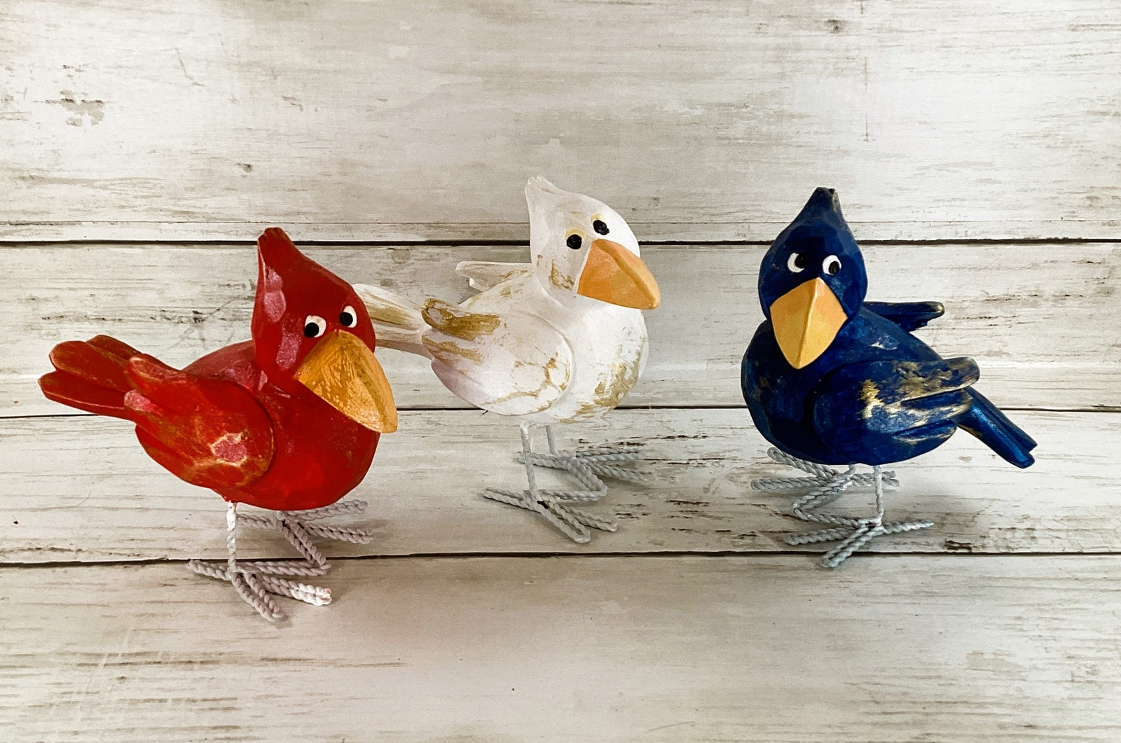 AGD Patriotic Decor - Red White Blue July 4th Judgemental Crows