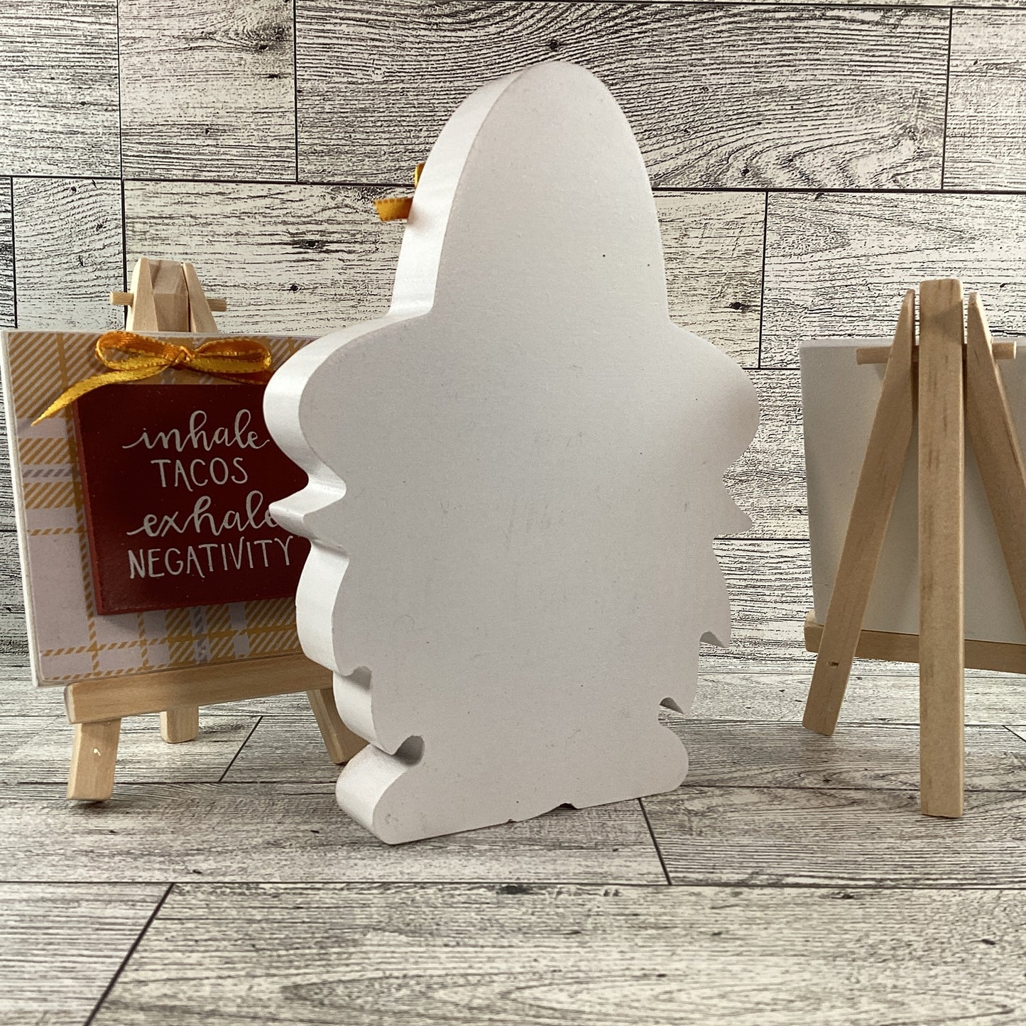 AGD Cinco De Mayo Decor - Taco Easel Chunky Gnome Tier Tray 3pc