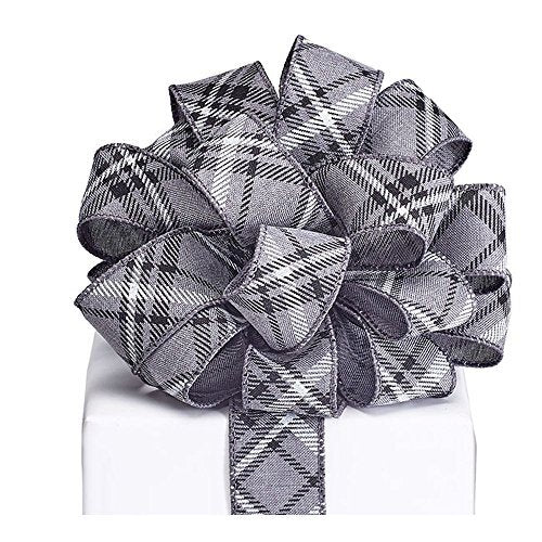 Burton and Burton 9734107#9 Black/White Diamond Ribbon, Multicolor