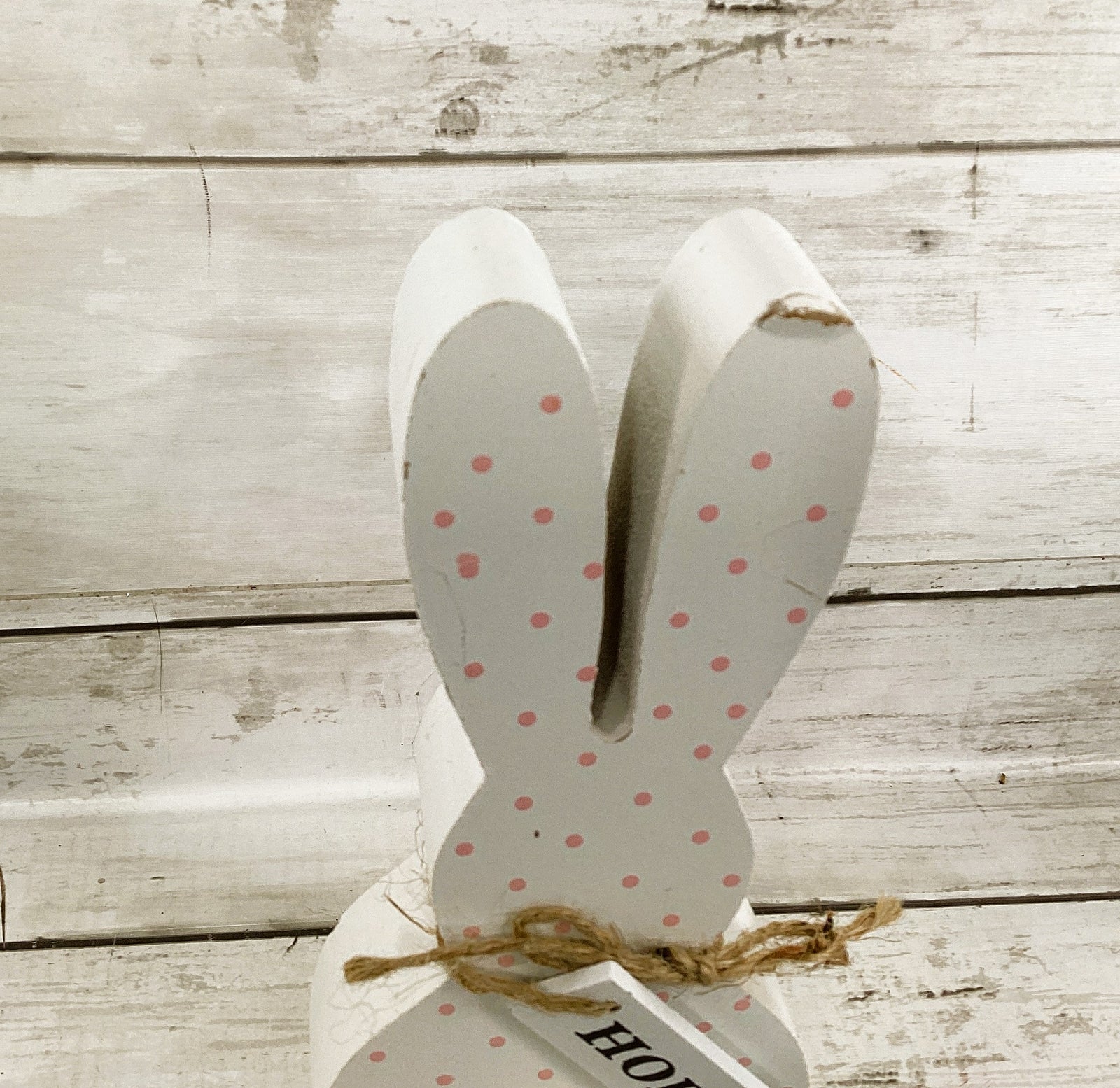 HL Easter Decor - Egg House Bunny Welcome Tier Tray 3pc