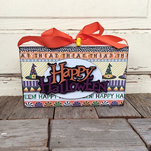 AGD Halloween Decor - Happy Halloween Box Sign