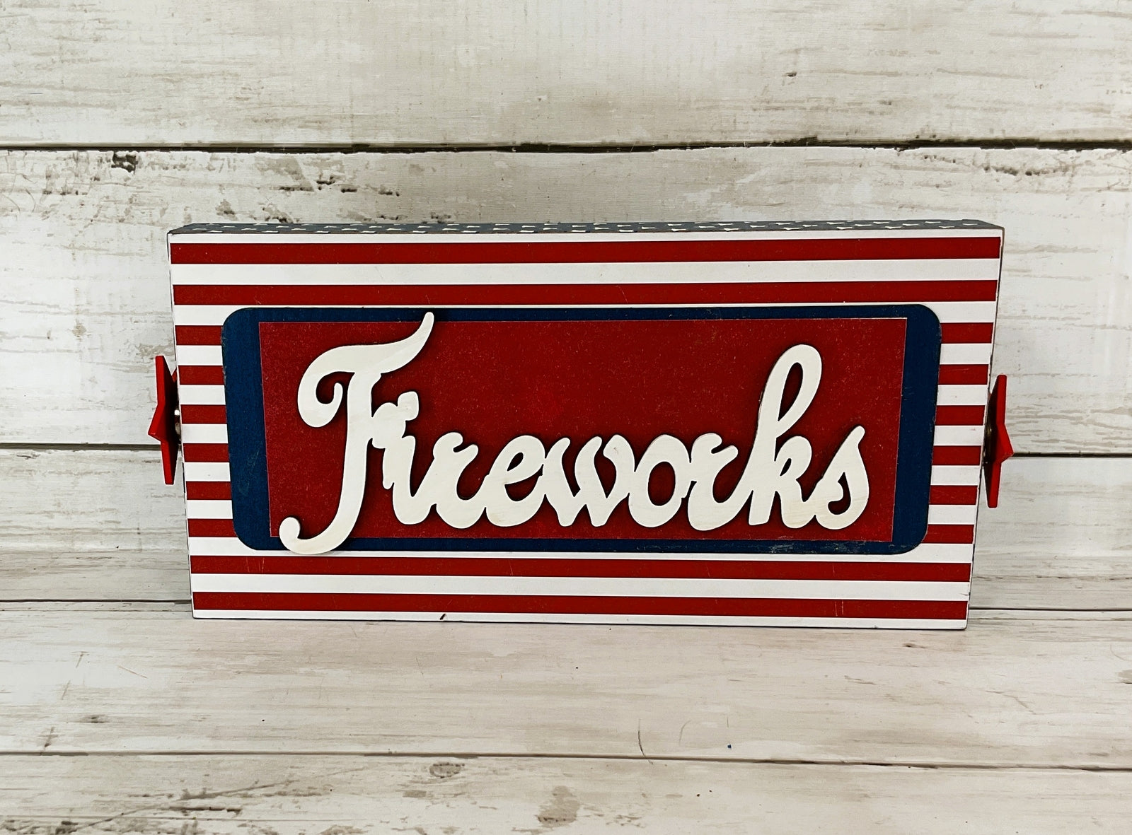 AGD Patriotic Decor - July 4th Freedom Firecrackers 7pc Set