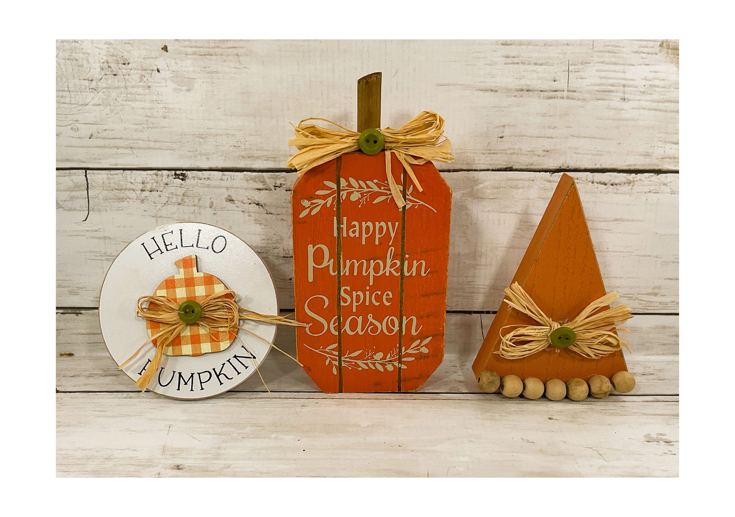 AGD Fall Decor - Hello Pumpkin Pie Mason Jar 3pc Set