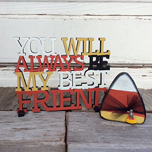 AGD Halloween Decor - Alway My Best Friend Candy Corn Decor