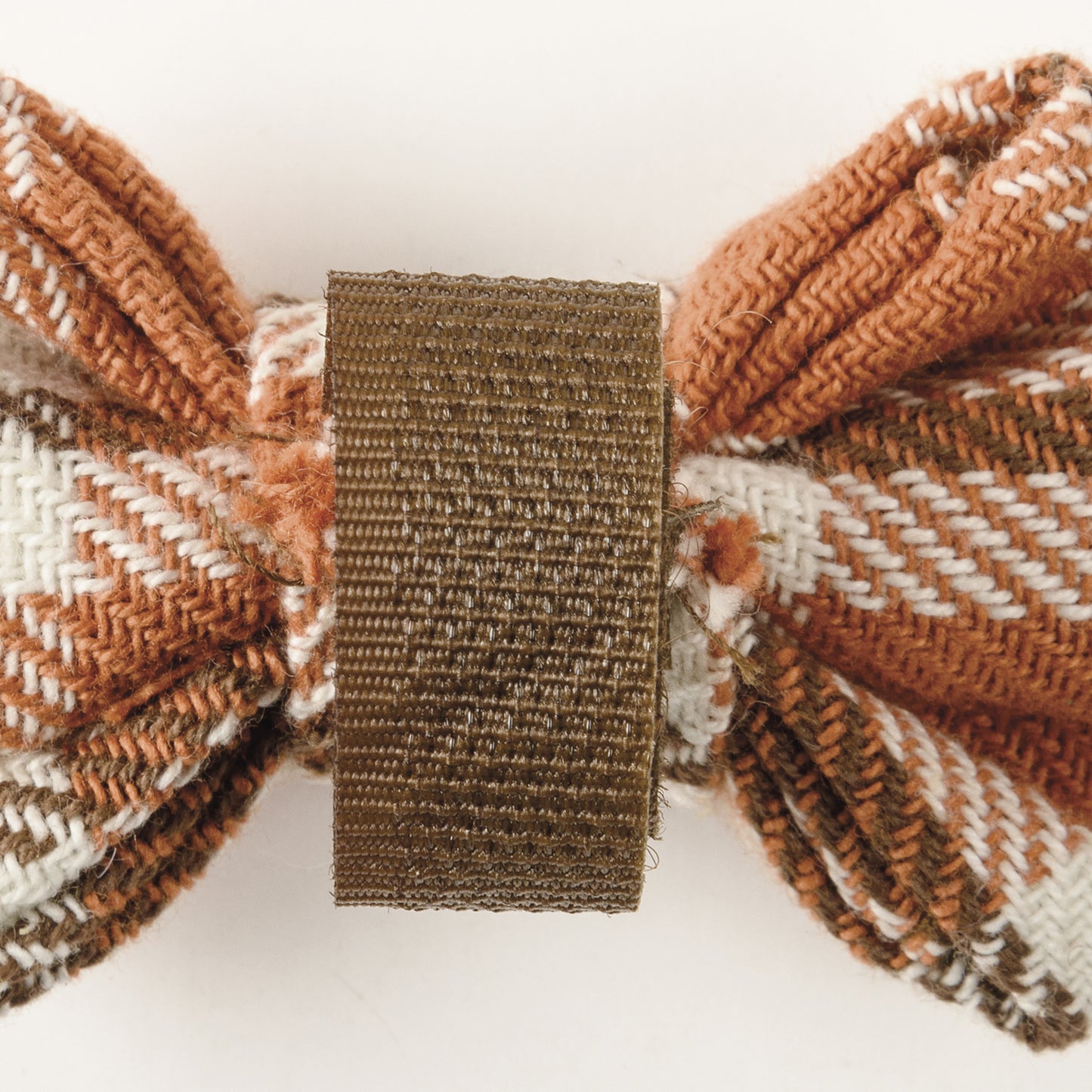PBK Fall Pet Supply - SMALL DOG Harvest Autumn Plaid Bow Ties 3pc Set