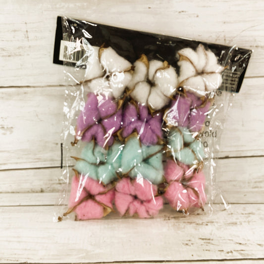 HL Spring Supply - Pastel Cotton Head Scatters & Fillers 12pc