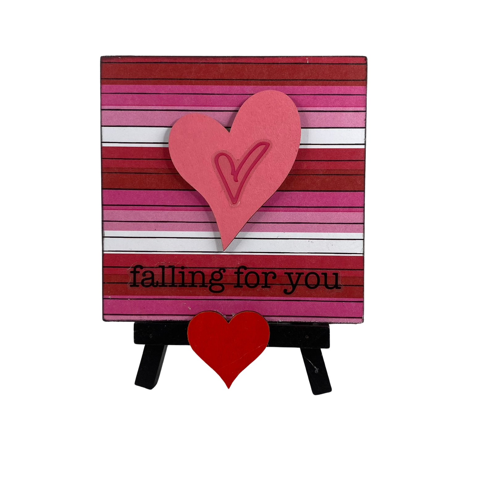 AGD Valentines Decor - Be Mine Puppy Dog Mini Easel Sign