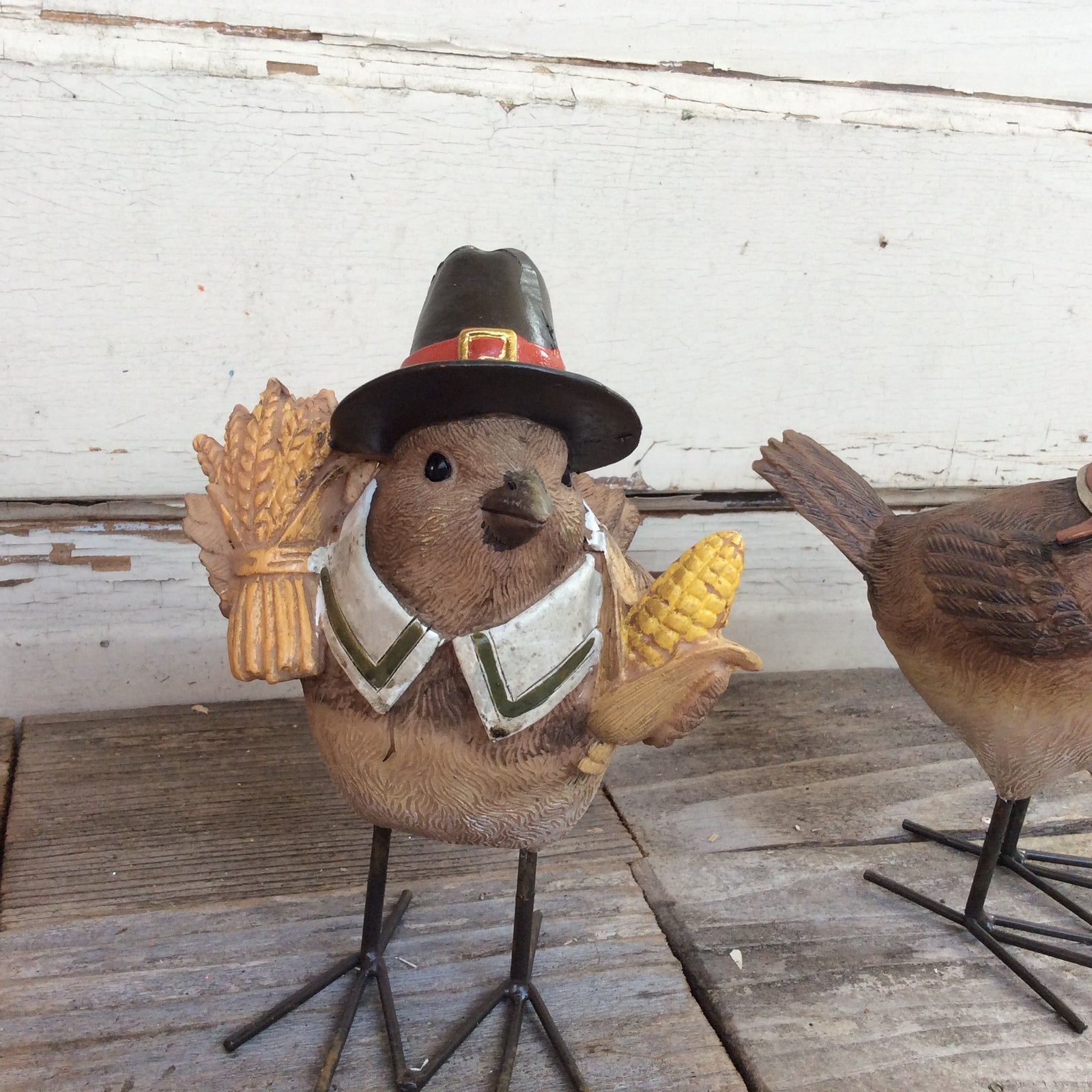 AGD Fall Decor - Harvest Blessings Birds 3pc Bundle Set
